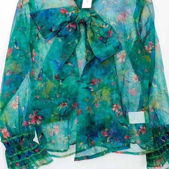 Anthropologie NWOT xxs blouse <Reynu taandon - Picture 3 of 4